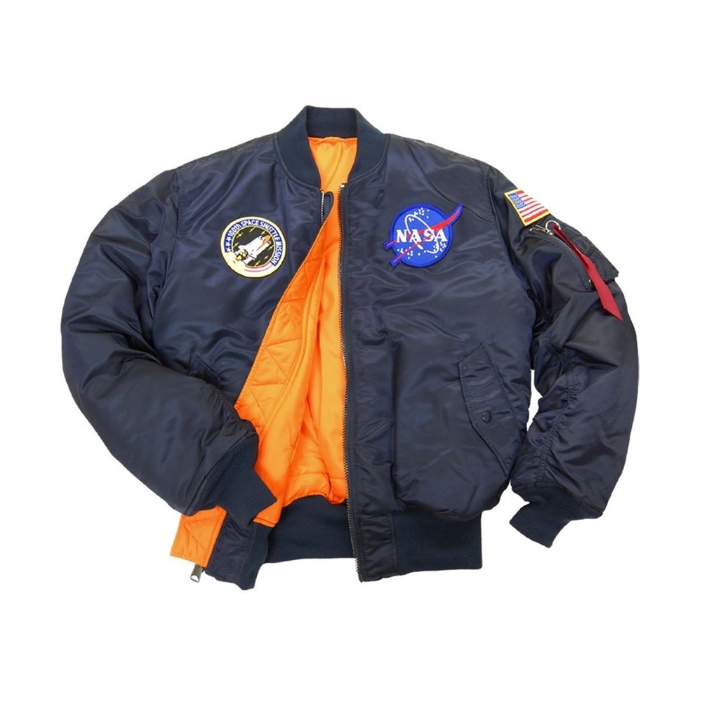 100th Space Shuttles Mission Patched Winter jacket